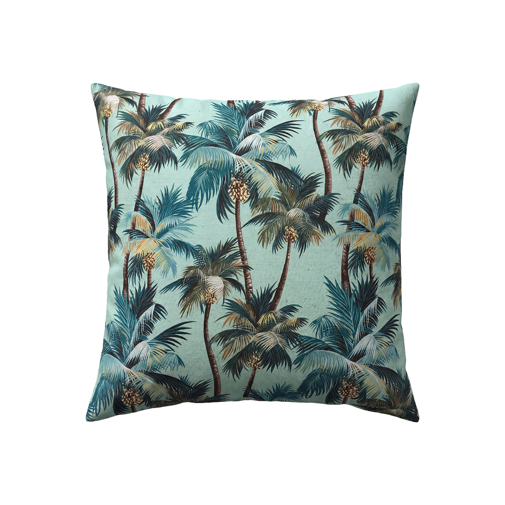 Mojo 60cm Blue L.A. Palm Blue Cushion Cover