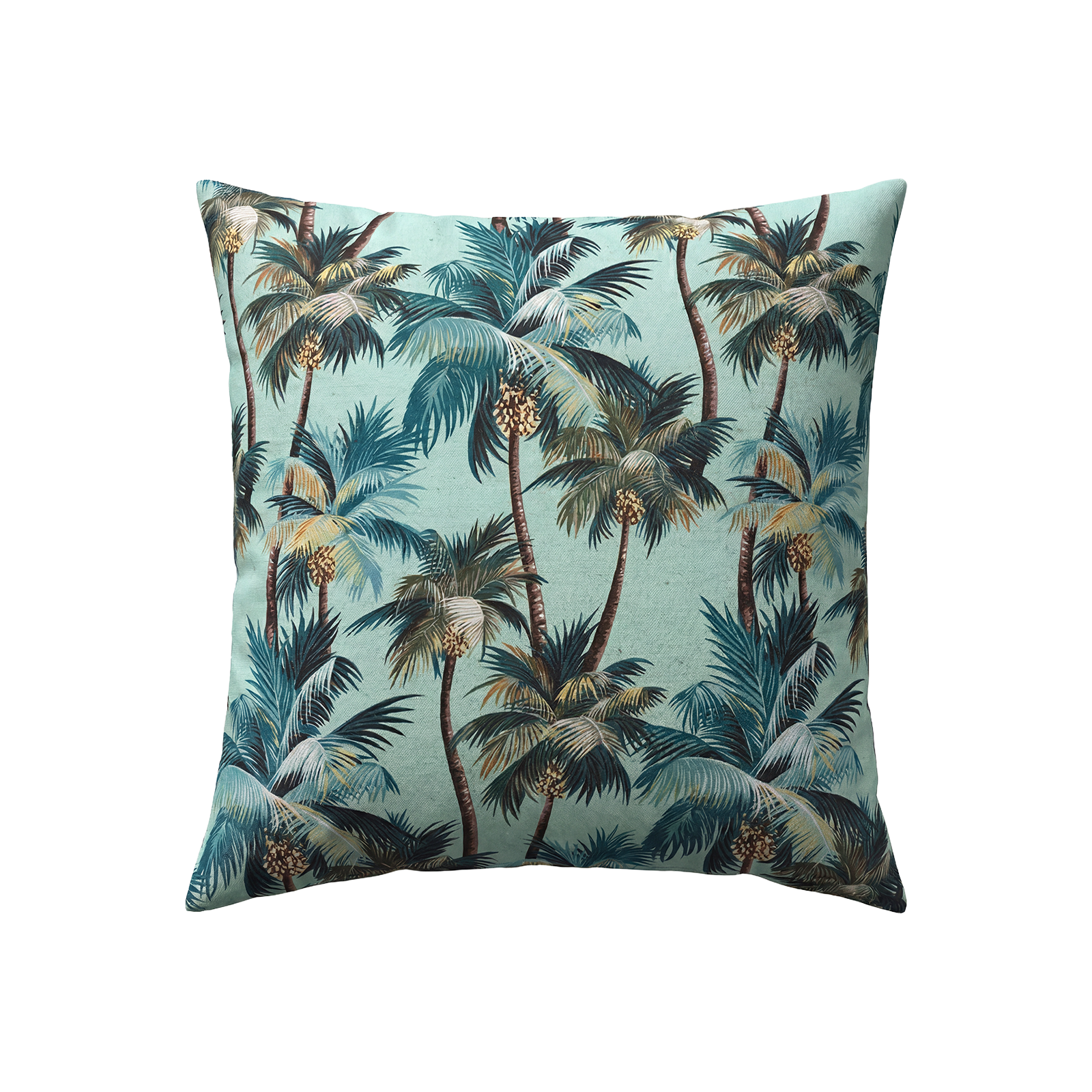 Mojo 60cm Blue L.A. Palm Blue Cushion Cover