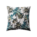 Mojo 60cm White L.A. Palm White Cushion Cover
