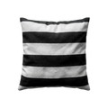 Mojo 60cm Black & White Striped Cushion Cover