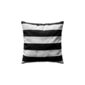 Mojo 45cm Black & White Striped Cushion Cover