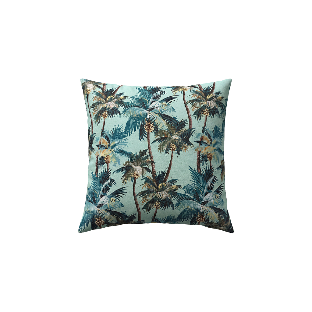 Mojo 45cm Blue L.A. Palm Blue Cushion Cover