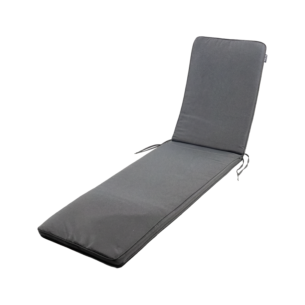 Mojo 53cm Grey Outdoor Sunlounge Cushion