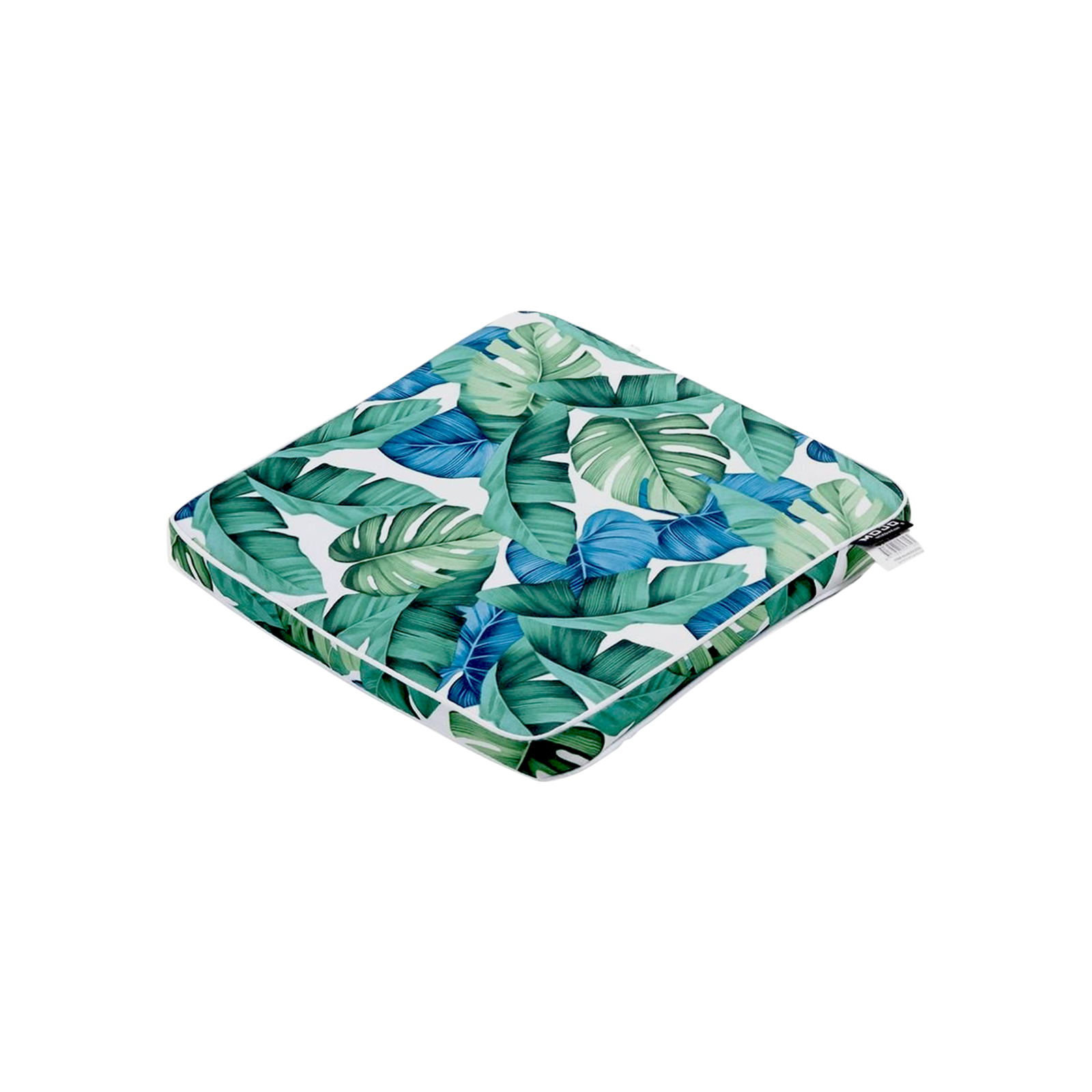 Mojo 42cm Multi/Assorted Outdoor Leaf Square Chair Cushion