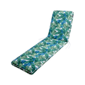 Mojo 53cm Multi/Assorted Leaf Outdoor Sunlounge Cushion
