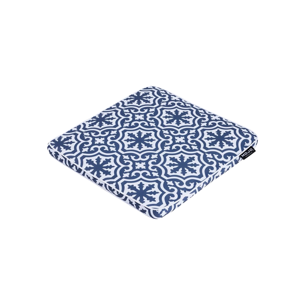 Mojo 42cm Blue & White Marrakesh Square Cushion