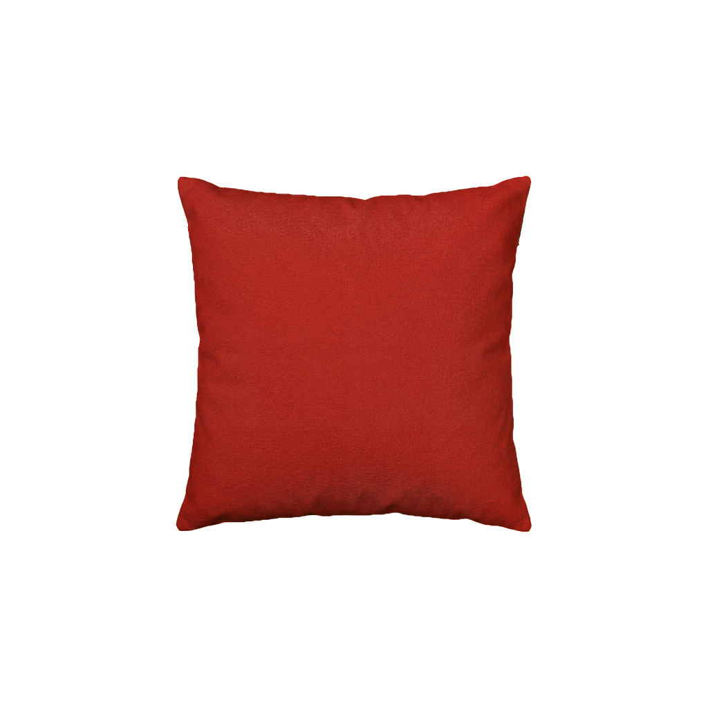 Mojo 45cm Red Solid Terracotta Cushion Cover