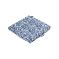 Mojo 45cm Blue & White Marrakesh Square Floor Cushion