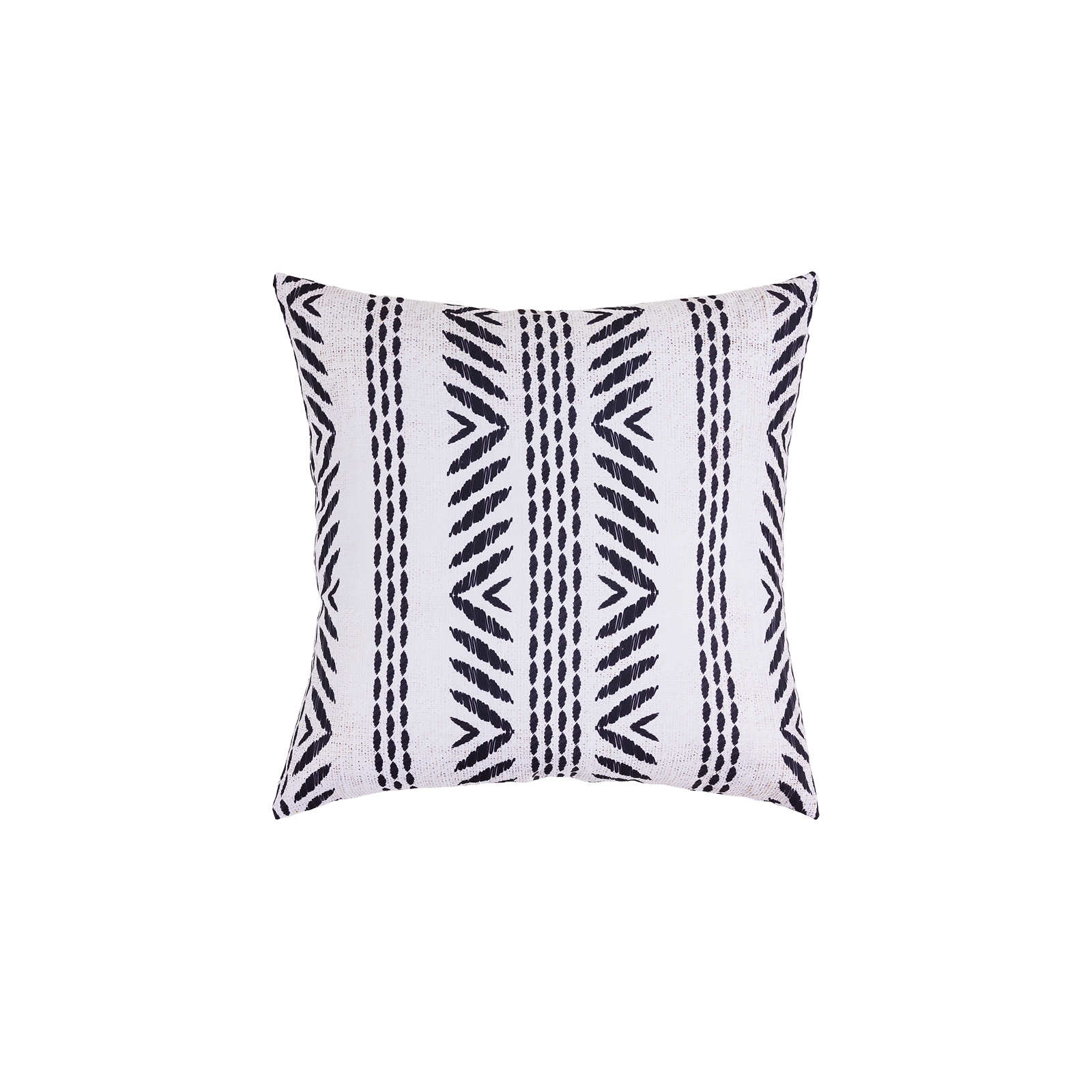 Mojo 45cm Black & White Tribal Cushion Cover