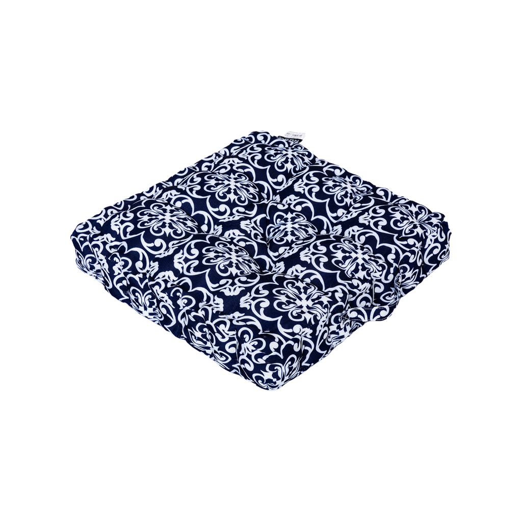 Mojo 45cm Navy Moroccan Outdoor Floor Cushion