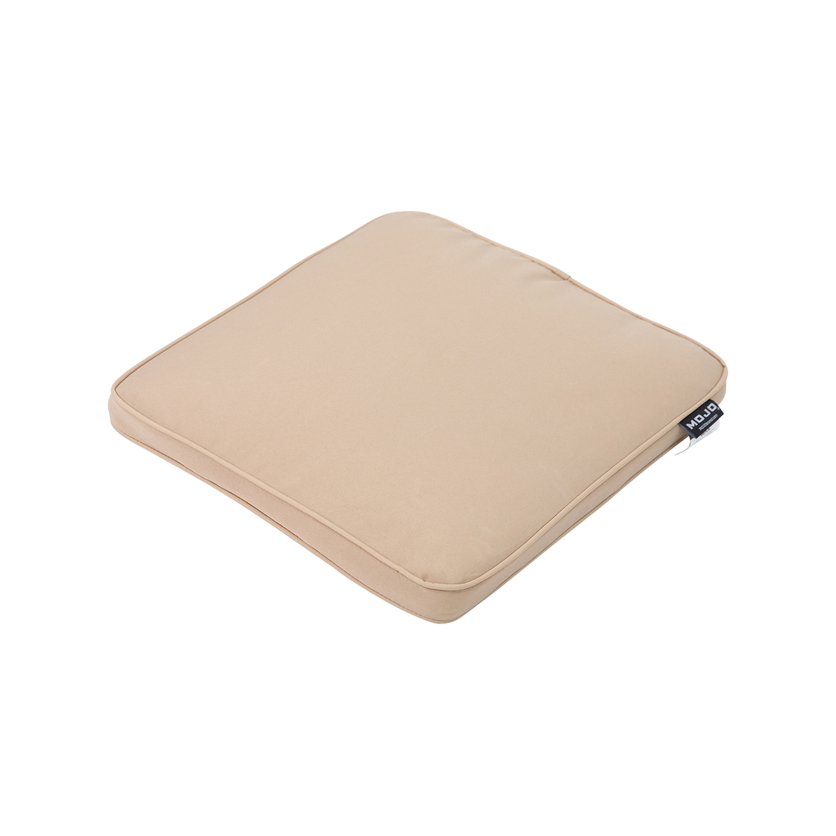Mojo MJOC0395 45cm Beige Outdoor Square Cushion – neutral beige waterproof throw cushion for outdoor and alfresco areas