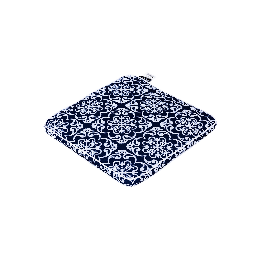 Mojo 42cm Navy Moroccan Square Cushion