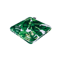 Mojo 42cm Green & White Foliage Design Outdoor Square Cushion