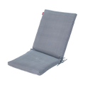 Mojo 46cm Grey Weathertex Outdoor Mid-Back  Cushion