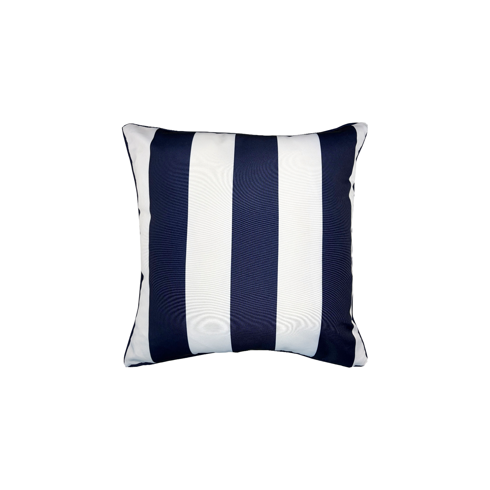 Mojo 45cm Navy Cabana Stripe Outdoor Throw Cushion