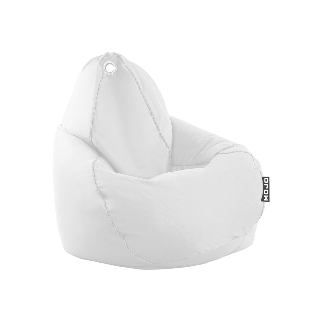 Mojo 33cm White Outdoor Bean Bag Cover