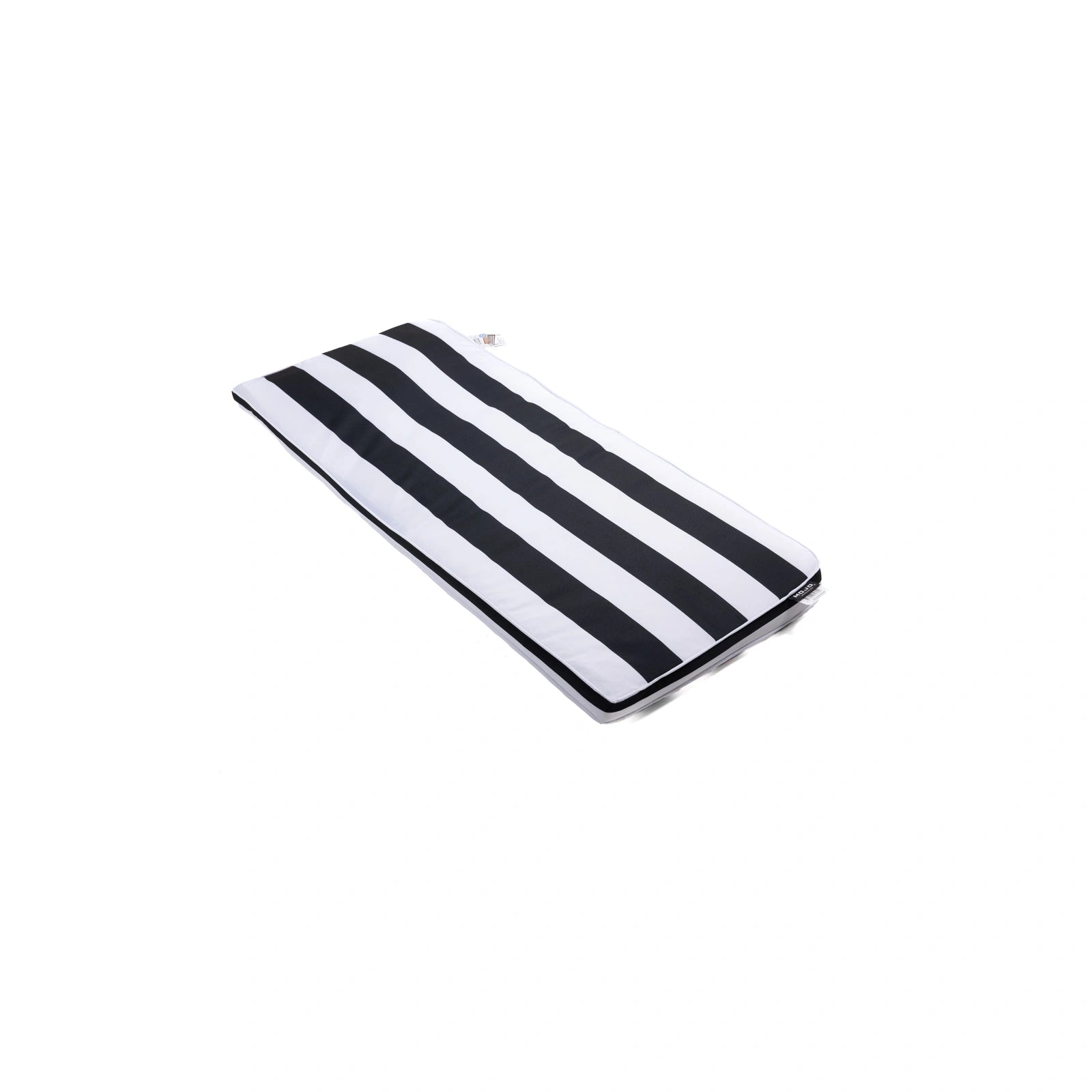 Mojo 48cm St.Tropez Black and White Strip Outdoor Bench Cushion