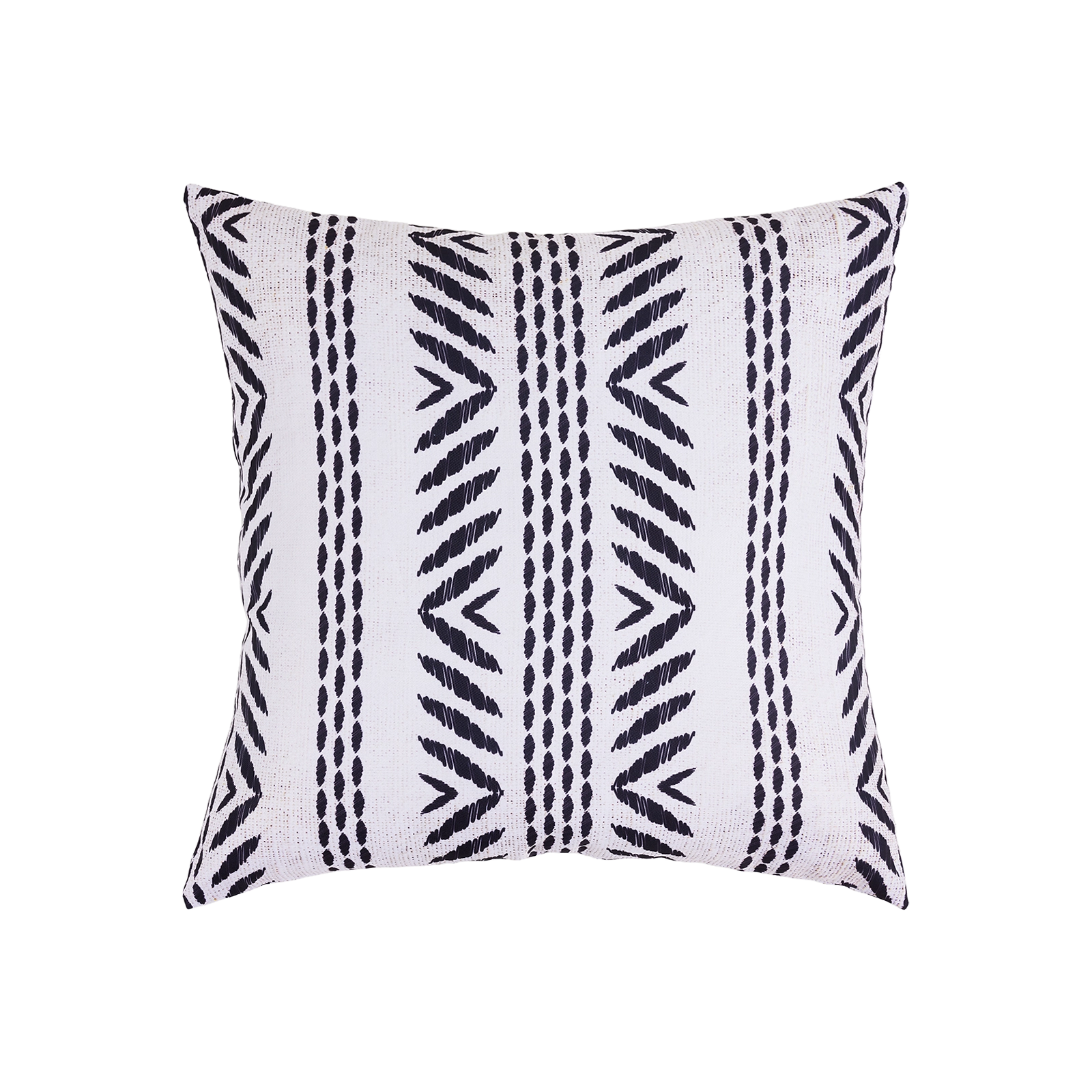 Mojo 45cm Black & White Tribal Cushion Cover
