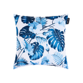 Mojo 45cm Blue Leaf Cushion Cover
