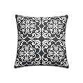 Mojo 45cm Moroccan Navy Cushion Cover with Pipe
