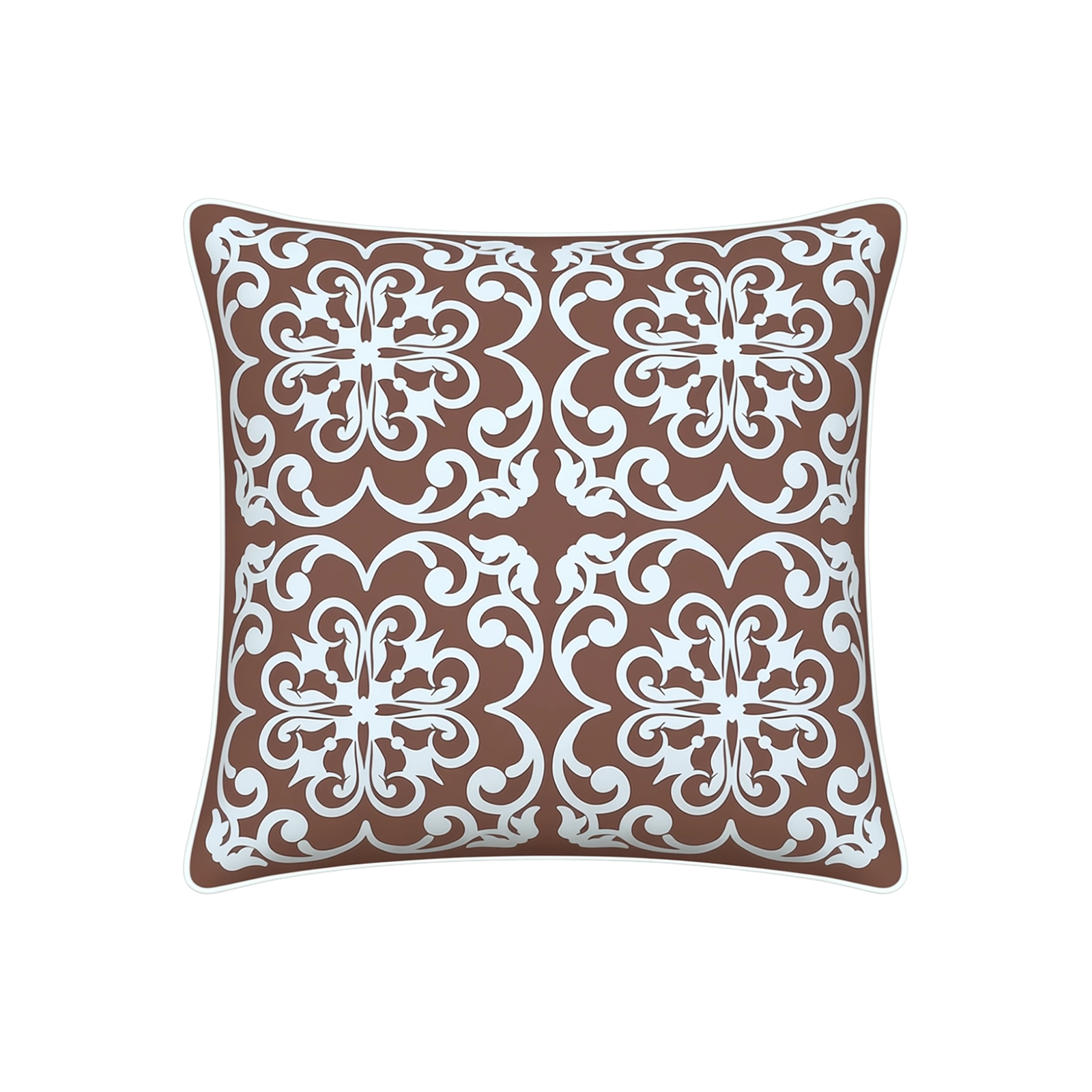 Mojo 45cm Moroccan Terracotta Cushion Cover with Pipe