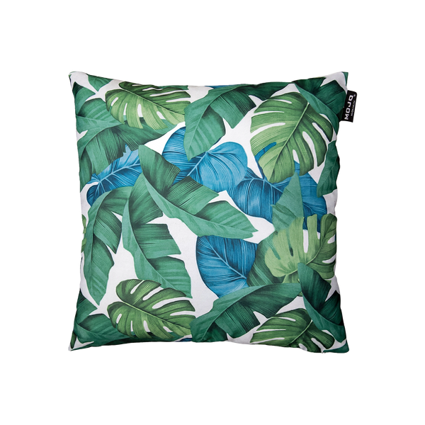 Mojo MJOC0136 45cm Leaf Outdoor Cushion Cover – tropical leaf print cushion cover for outdoor garden furniture