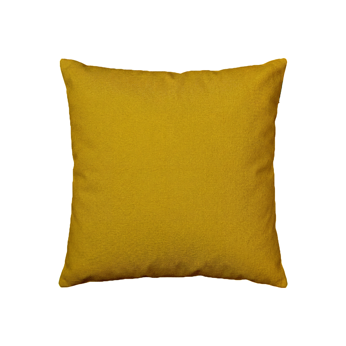 Mojo MJOC0139 45cm Mustard Outdoor Cushion Cover – vibrant mustard yellow solid cushion cover for outdoor furniture