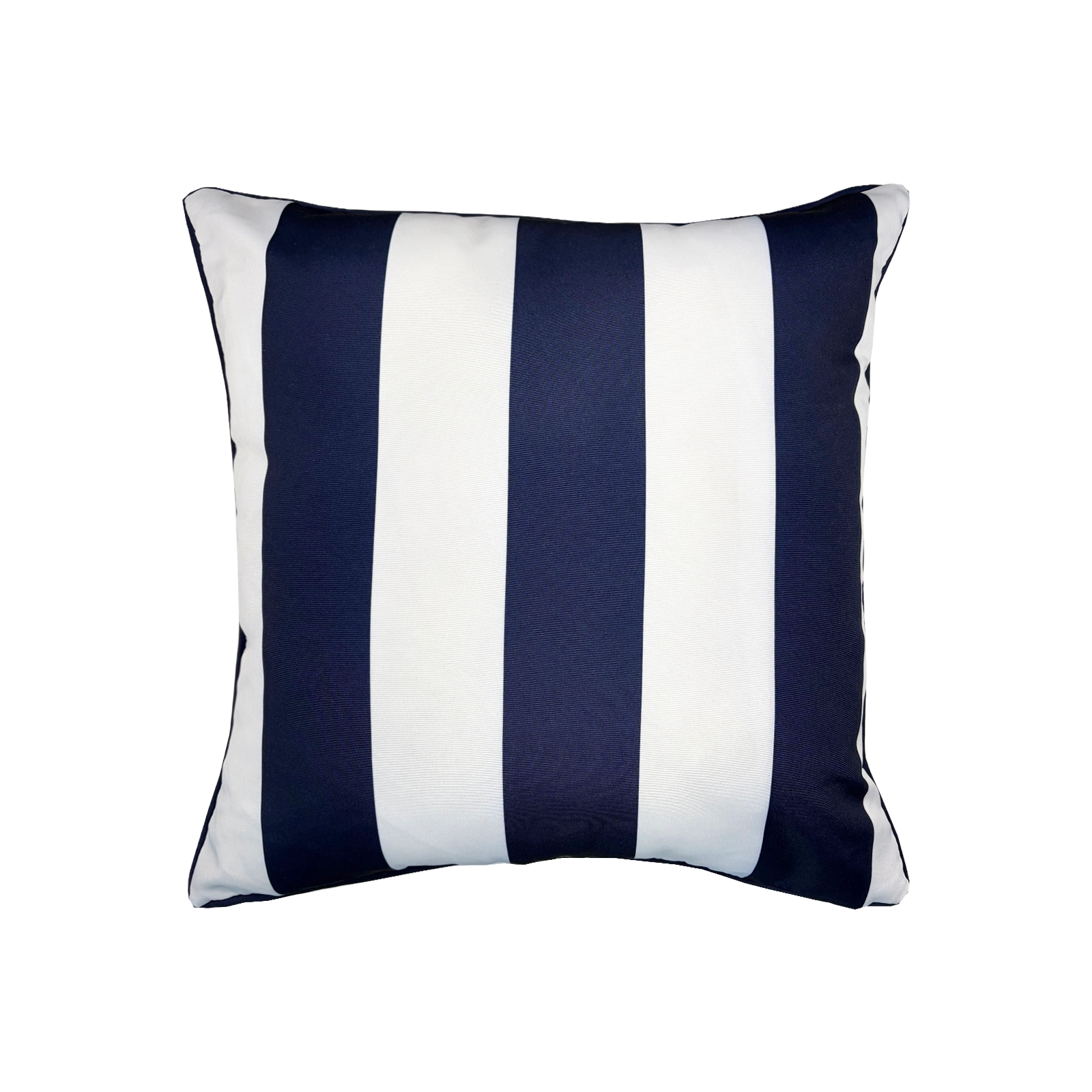 Mojo 45cm Navy Cabana Stripe Outdoor Throw Cushion