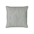 Mojo 45cm Pinstripe Green Cushion Cover with Pipe