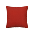 Mojo 45cm Red Solid Terracotta Cushion Cover