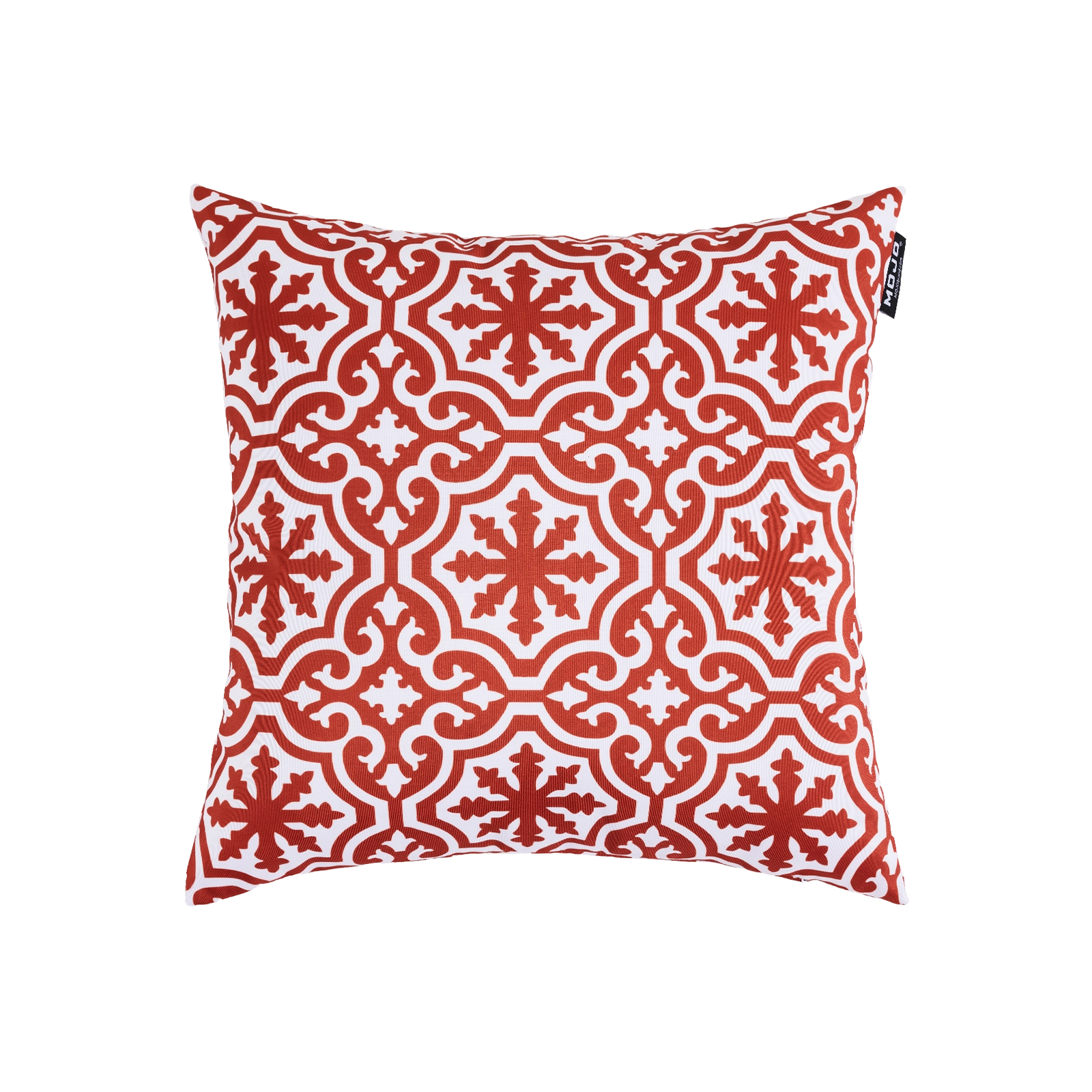 Mojo 45cm Red & White Marrakesh Terracotta Cushion Cover