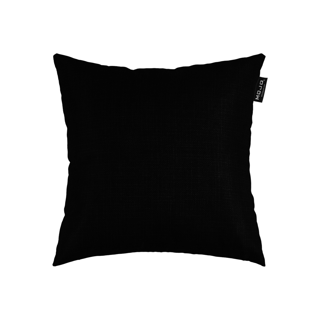 Mojo 45cm Solid Black Cushion Cover