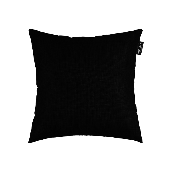 Mojo MJOC0228 45cm Solid Black Outdoor Cushion Cover – versatile plain black cushion cover for outdoor furniture styling