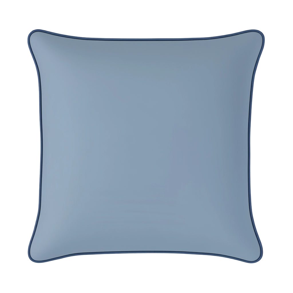 Mojo 45cm Solid Blue Cushion Cover With Pipe