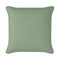 Mojo 45cm Solid Sage Cushion Cover with Pipe