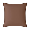 Mojo 45cm Solid Terracotta Cushion Cover With Pipe
