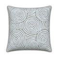Mojo 45cm Warlu Beige Circles Cushion Cover with Pipe