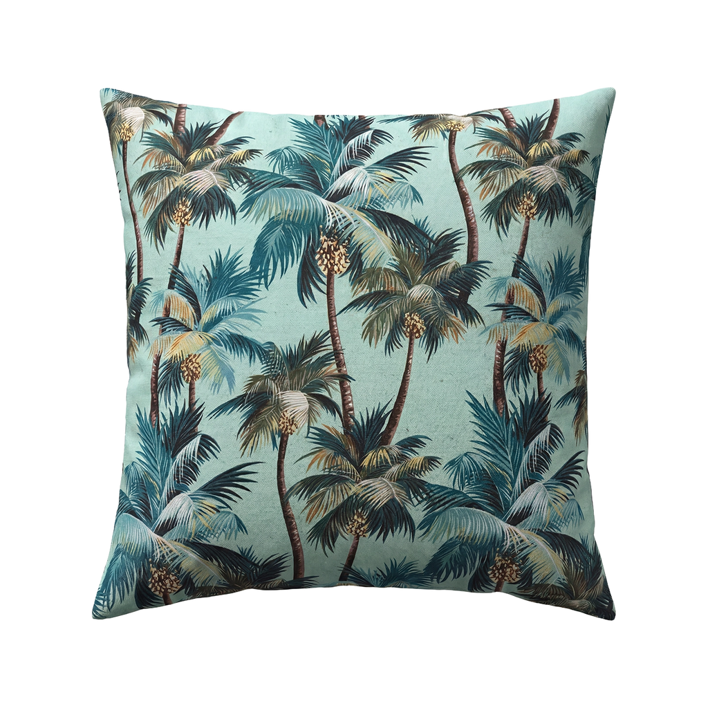Mojo 60cm Blue L.A. Palm Blue Cushion Cover