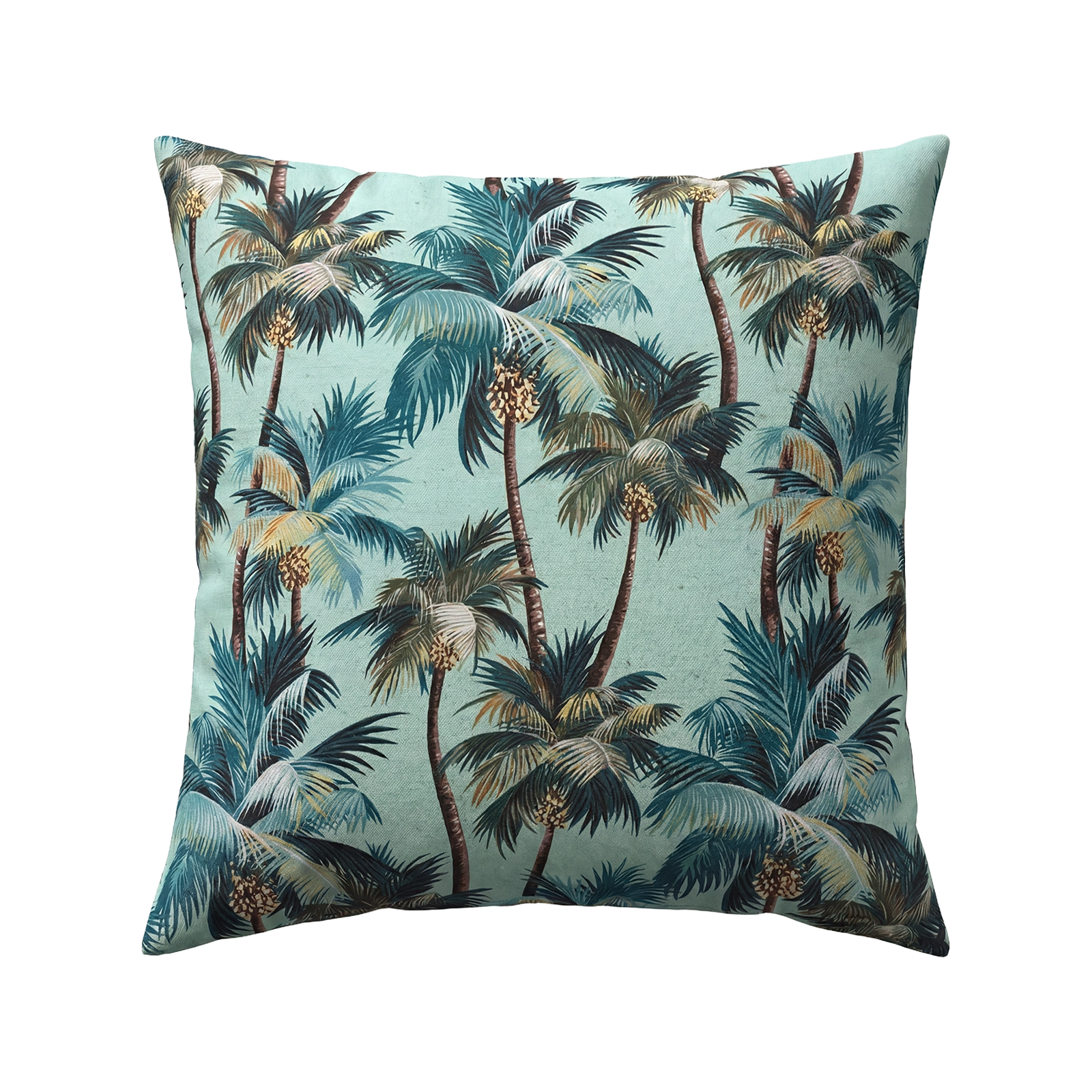 Mojo 60cm Blue L.A. Palm Blue Cushion Cover