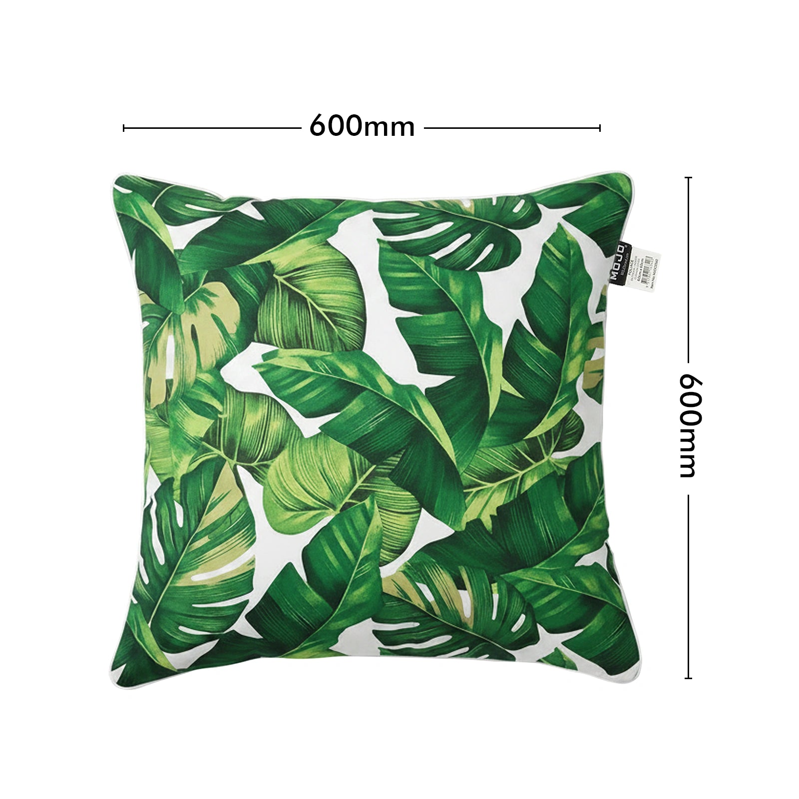 Mojo 60cm Foliage Cushion Cover with Pipe