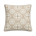 Mojo 60cm Moroccan Beige Cushion Cover with Pipe