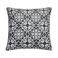 Mojo 60cm Moroccan Navy Cushion Cover with Pipe