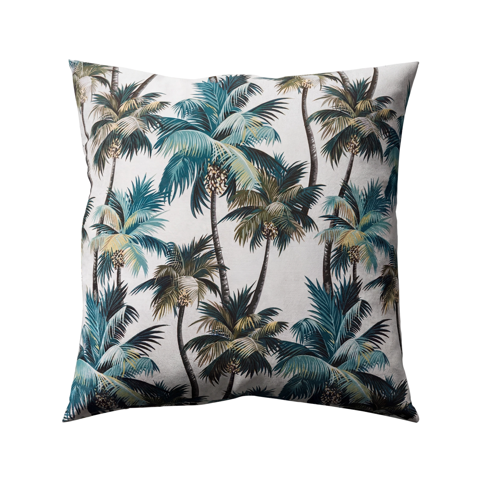 Mojo 60cm White L.A. Palm White Cushion Cover