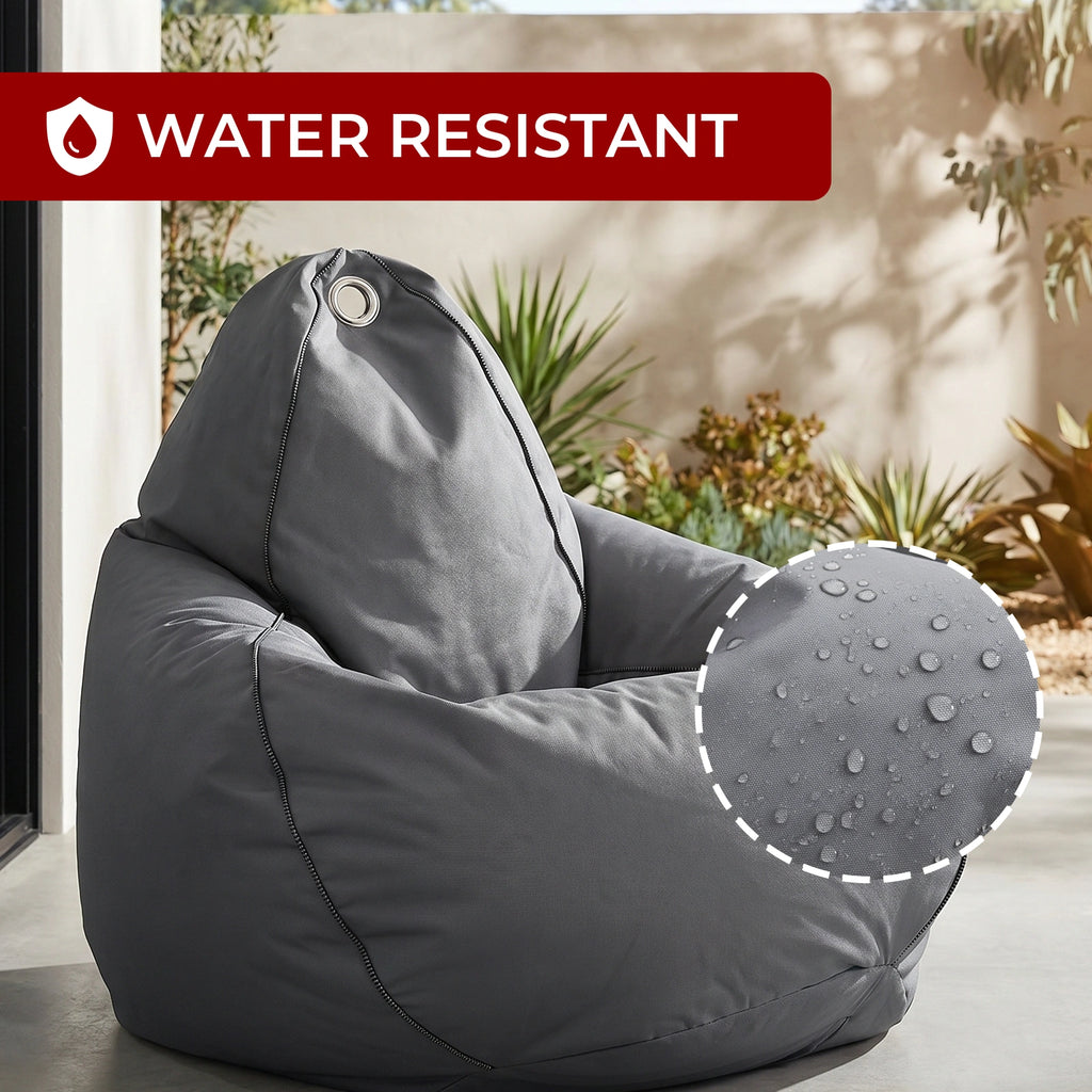 Mojo 33cm Charcoal Outdoor Bean Bag Cover
