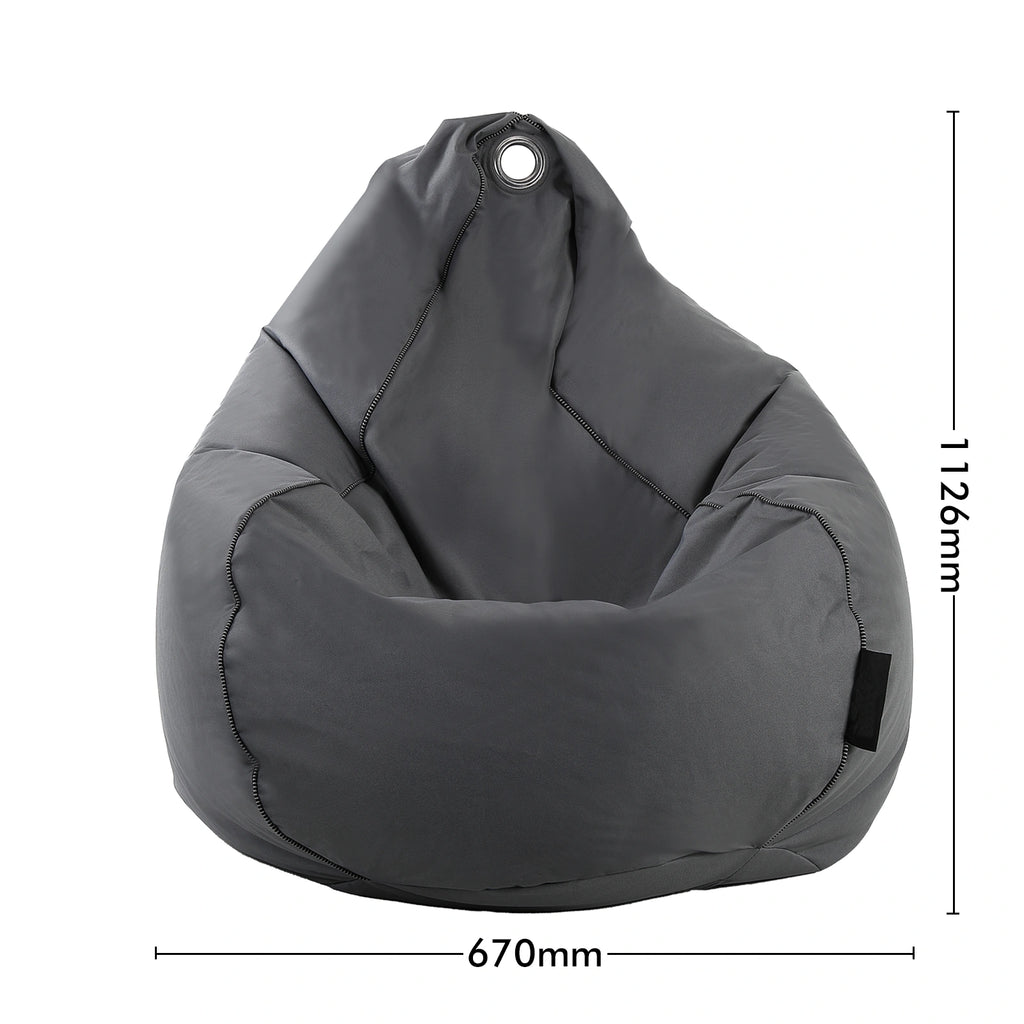 Mojo 33cm Charcoal Outdoor Bean Bag Cover