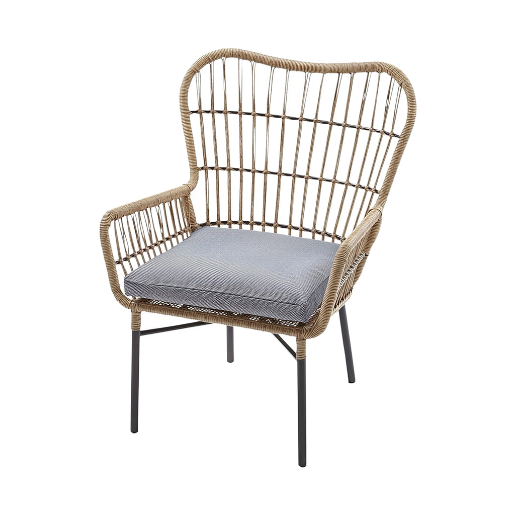 Mojo 42cm Grey Weathertex Square Outdoor Cushion