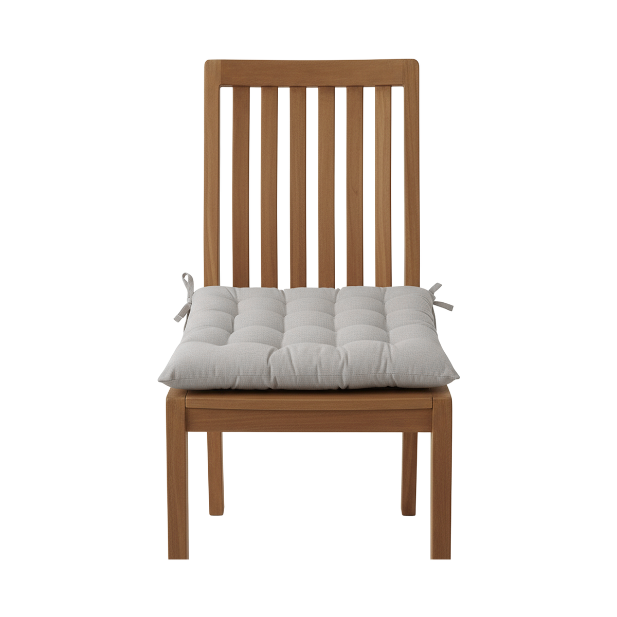 Mojo MJOC0353 44cm Latte Sachin Outdoor Chair Cushion – warm latte textured weather-resistant seat pad for outdoor dining chairs