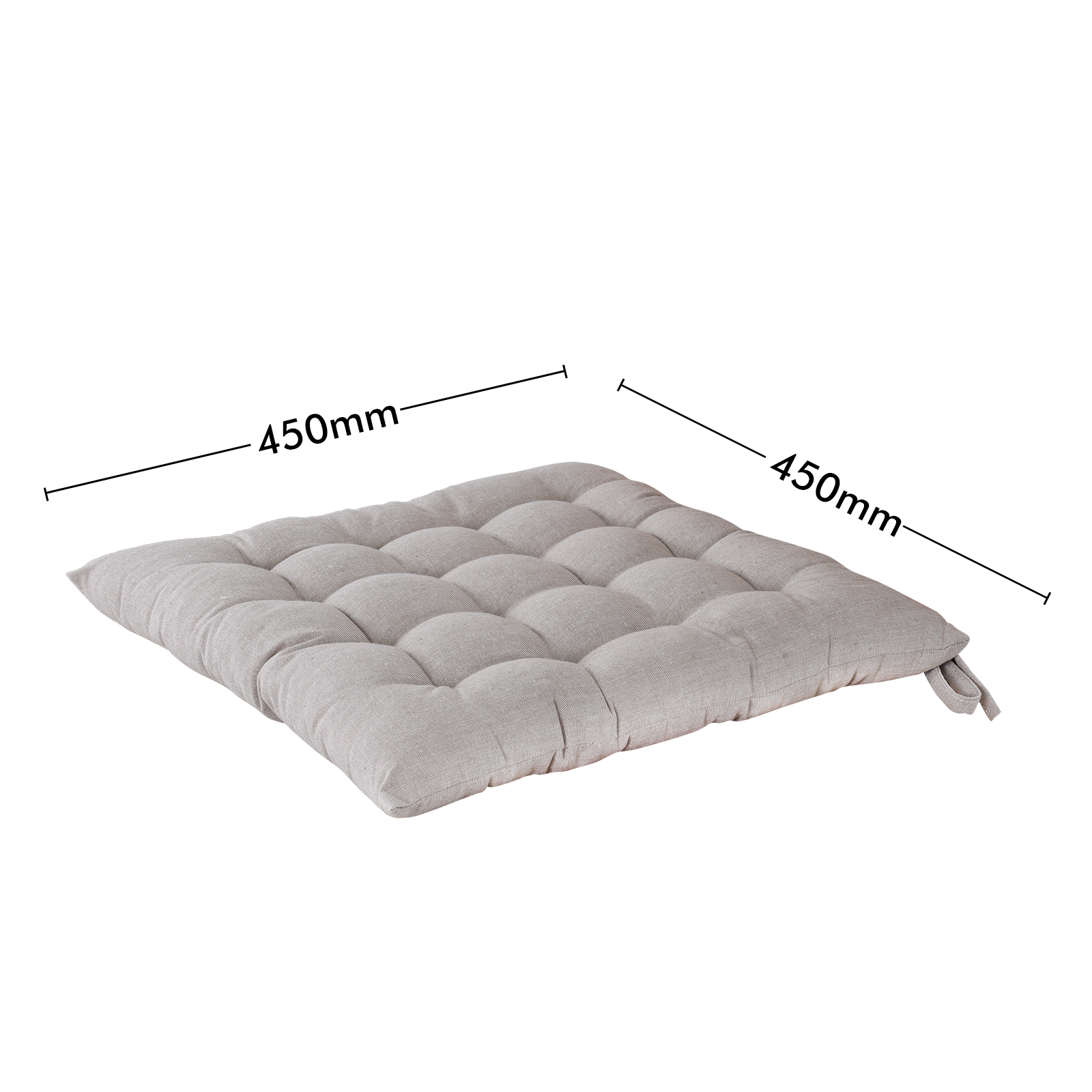Mojo 44cm Beige Latte Sachin Outdoor Chair Cushion