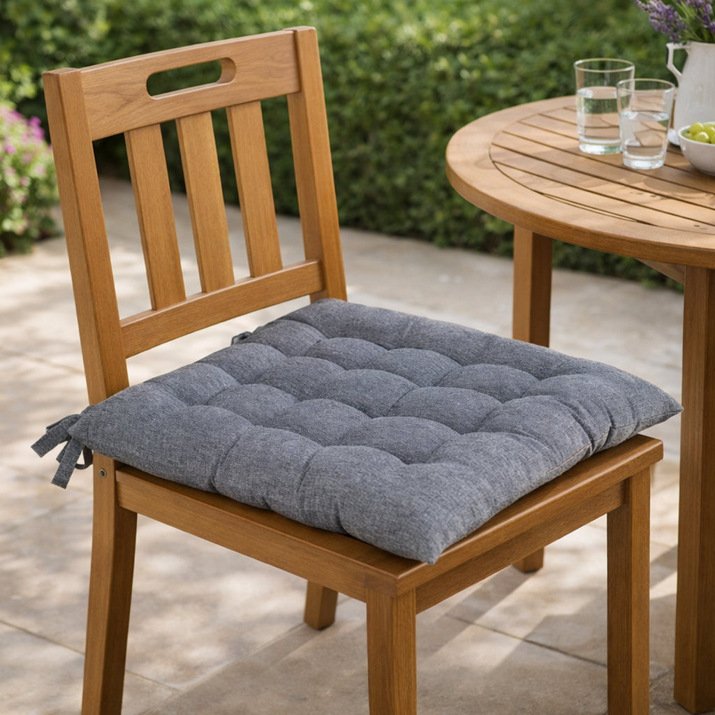 Mojo 44cm Grey Latte Sachin Outdoor Chair Cushion