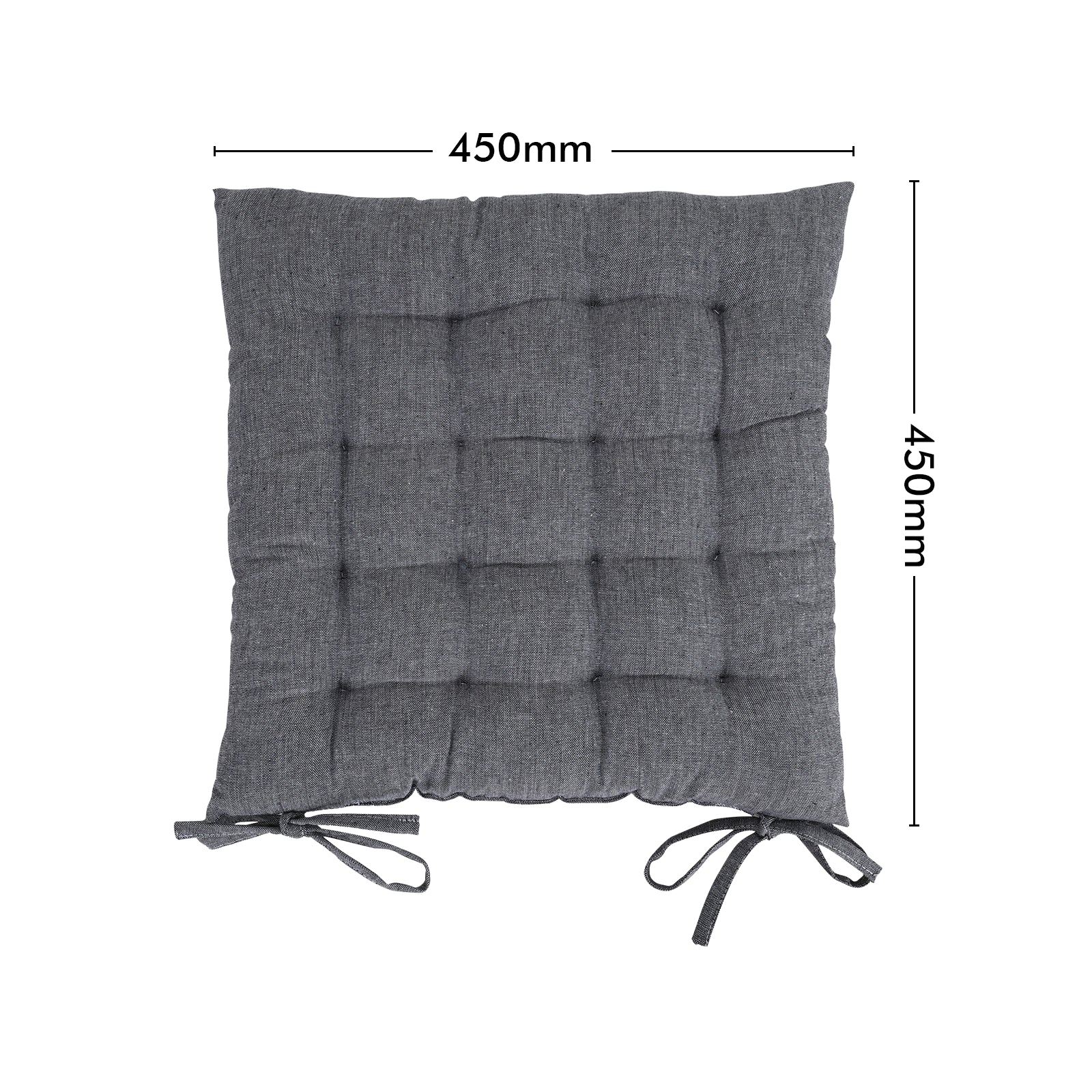 Mojo 44cm Grey Latte Sachin Outdoor Chair Cushion